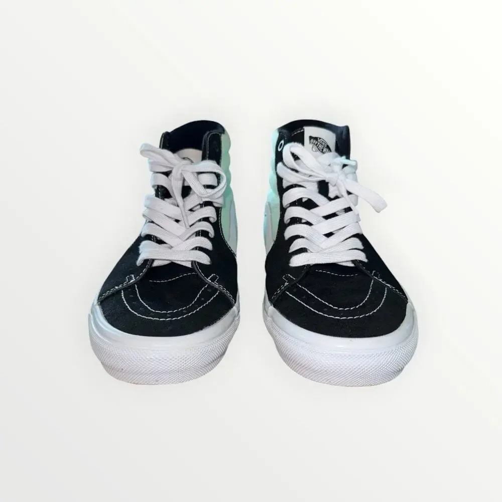 Vans Skate Sk8-Hi Mint Black Men’s 11.5 PopCush DURACAP VN0A5FCCM2T